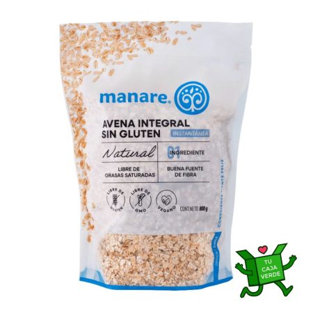 Avena Sin Gluten Instantánea 800 g Manare