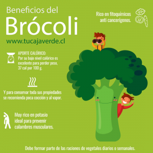 propiedades y beneficios del brócoli