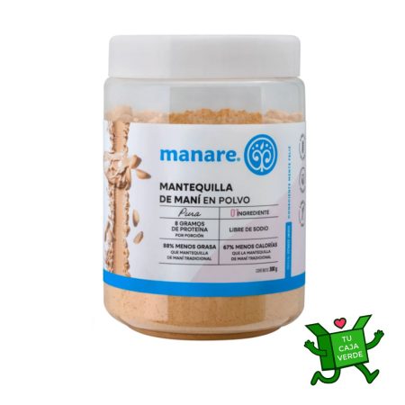 Mantequilla de Maní en Polvo 300g Manare